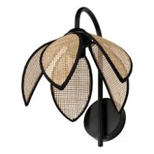 DECOR RATTAN LOTUS WALL E27        OSRAM