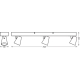 DECOR SP NEPTUNE 708MM 26W SEL BK  LEDV