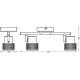 DECOR SPOT CORK 2X3.4W 927 GU10 WT LEDV