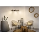DECOR SPOT CORK 3X3.4W 927 GU10 BK LEDV
