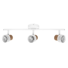 DECOR SPOT CORK 3X3.4W 927 GU10 WT LEDV