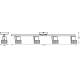 DECOR SPOT CORK 4X3.4W 927 GU10 WT LEDV