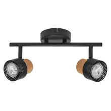Decor Spot Cork Black 2x3.4W 927 DIM