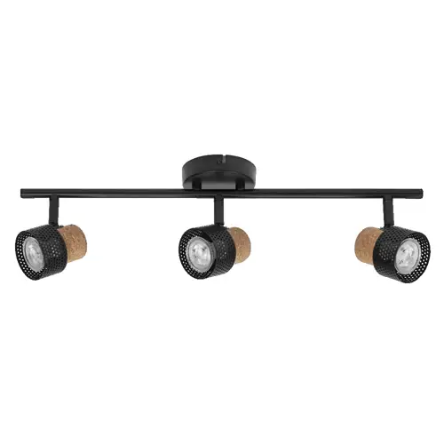 Decor Spot Cork Black 3x3.4W 927 DIM