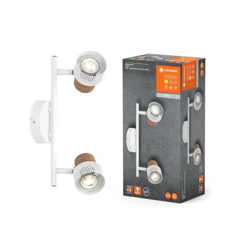 Decor Spot Cork White 2x3.4W 927 DIM