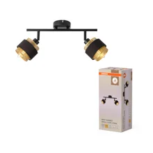 Decor Spot Hornet 2X2.8W 827 E14 Black