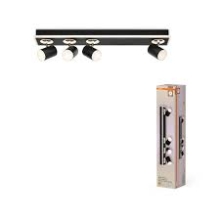 DECOR SPOT MARS 713MM 58.5W SEL BK OSRAM