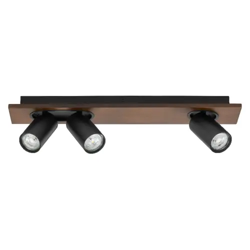 Decor Spot Mercury Black 3x3.4W 927 DIM