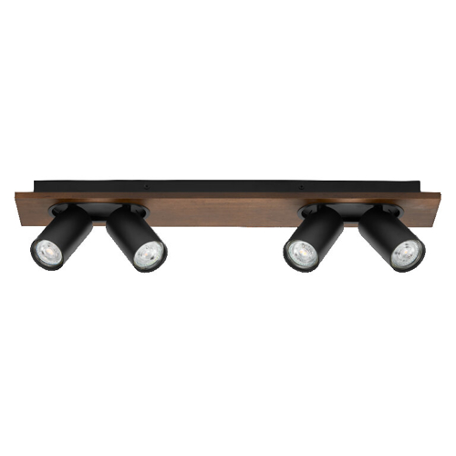 Decor Spot Mercury Black 4x3.4W 927 DIM