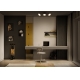 DECOR SPOT MOON 3SPOT 16W 830 BK   LEDV