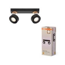 DECOR SPOT PLUTO 298MM 9.6W 830 BK OSRAM