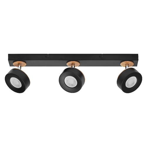 Decor Spot Pluto Black 3 Spot