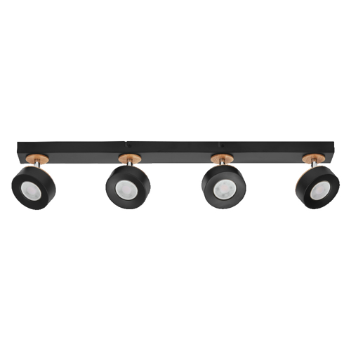 Decor Spot Pluto Black 4 Spot