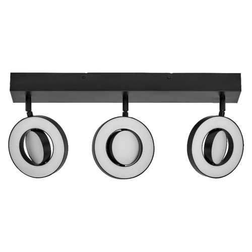 Decor Spot Saturn Black 3 Spot