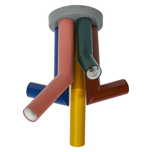 Decor Straw Ceiling 5XE27 Multicolor