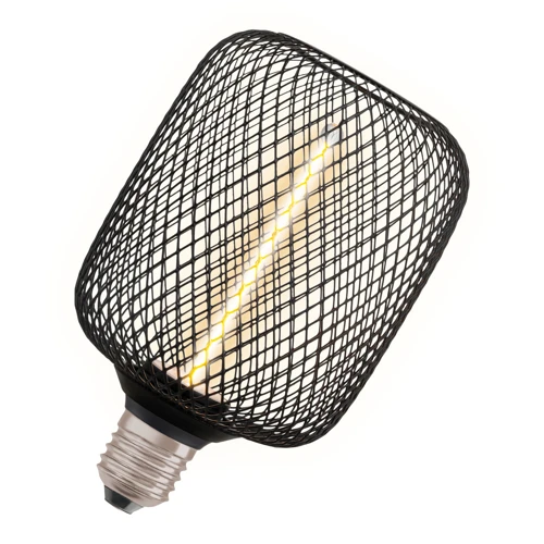 DECOR STRAW FILAMENT LAMP IN METAL HOUSING 3.5W 818 E27