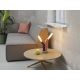 DECOR STRAW TABLE 2XE27            LEDV