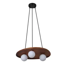 Decor Wood Nest Pendant 1xG9 Brown