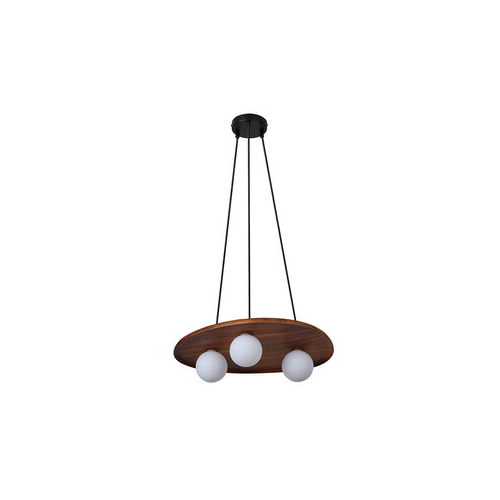Decor Wood Nest Pendant 1xG9 Brown