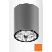 DEOS downlight LED S800 1x14W 1950lm/830/36°; orange.RAL2003.semi-gloss