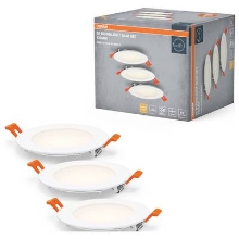 DL SET 3X8W SLIM 120MM 3000K 230VWTOSRAM