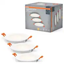 DL SET 3X8W SLIM 120MM 3000K 230VWTOSRAM