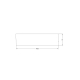 DL SLIM ALU FRAME D175 WT          LEDV