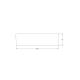 DL SLIM ALU FRAME D205 WT          LEDV