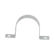 Double-sided clamps for steel pipes ČSN diameter 20.4 mm.