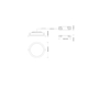 DOWNLIGHT COMFORT DALI OPAL DA D200 P 30W ML 93040 OP WT