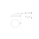 DOWNLIGHT COMFORT DALI OPAL DA D250 P 42W ML 93040 OP WT