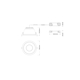 DOWNLIGHT COMFORT DALI UGR19 DA D200 P 30WML 93040 U19WT