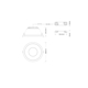 DOWNLIGHT COMFORT DALI UGR19 DA D250 P 42WML 93040 U19WT