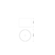 DOWNLIGHT COMFORT FRAME D250 GY
