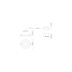 DOWNLIGHT COMFORT UGR19 D150 P 18W ML 93040 U19 WT