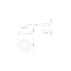 DOWNLIGHT COMFORT UGR19 D200 P 30W ML 93040 U19 WT