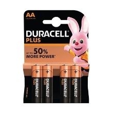 DURACELL battery alkaline PLUS NEW AA/LR6/MN1500 ;BL4