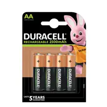 DURACELL rechargeable battery STAY.CHARGED 2500mAh AA/HR6 ;BL4