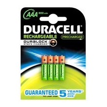 DURACELL rechargeable battery STAY.CHARGED 850mAh AAA/HR03 ;BL4