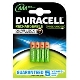 DURACELL rechargeable battery STAY.CHARGED 850mAh AAA/HR03 ;BL4