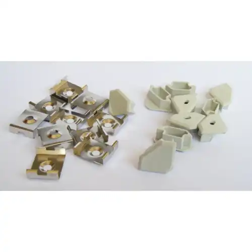DURALAMP kit. mounting LED. strips corner IP20