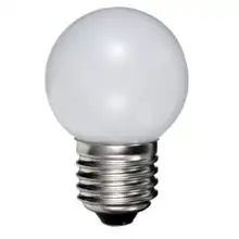 DURALAMP LED chandelier Ping Ball P45 0.5W/E27 240V day white