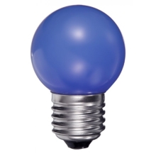 DURALAMP LED lustre Ping Ball P45 0.5W/E27 240V modrá
