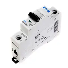 EATON circuit breaker PL6 1-pole. 10A C 6kA