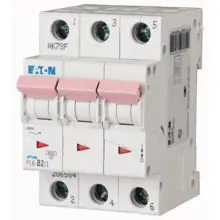 EATON circuit breaker PL6 3-pole. 16A C 6kA