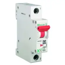 EATON circuit breaker PL7 1-pole. 10A C 10kA