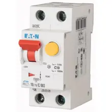 EATON current protector/circuit breaker 1+Npole B 10A 30mA