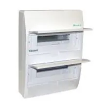 EATON rozvodnice.na.omítku BC-O-2/24-TW-ECO 24mod. IP40 plná.dvířka bílá N/PE