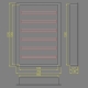 EATON rozvodnice.pod.omítku BF-U-6/198-C 198mod. IP30 plná.dvířka bílá N/PE