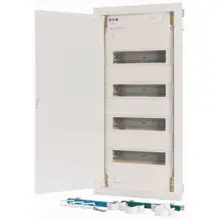 EATON rozvodnice.pod.omítku KLV-48UPS-F 48mod. IP30 plná.dvířka šedá N/PE